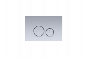 KDI-0000019 (005C) Панель смыва Хром матовая ободок хром (клавиши круглые)