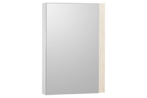 Зеркальный шкаф Aquaton Кантри 55 белый, дуб верона 1A257702AHB20