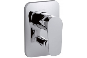 Смеситель для ванны с переключателем на 2 выхода, (лицевая панель) Jacob Delafon Aleo E98717-CP