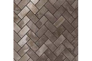 S.O. Black Agate Herringbone Mosaic / С.О. Блэк Агате Хэрринбоун Мозаика