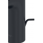 E21030-BL-BL ODEON RIVE GAUCHE смеситель для раковины высокий корпус черный, ручка черная