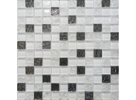 Mosaic Glass White