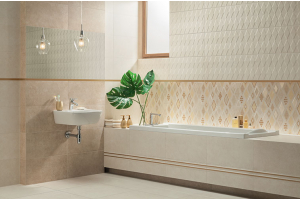 Bellante beige интерьер плитка для ванной
