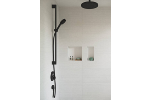 Термостат Hansgrohe ShowerSelect S, для 2 потребителей, СМ 15743670, матовый черный