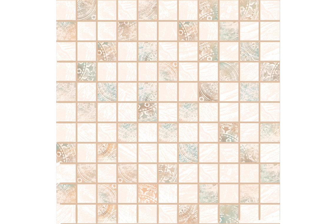 Мозаик Фреско Декор, 300*300 мм (1упк.= 5шт.) DW7МFR01 фото