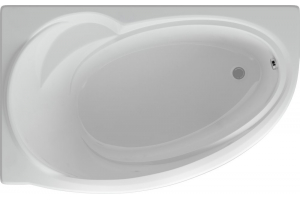 Акриловая ванна АКВАТЕК Бетта 150х95 BET150-0000067 (левая, без гидромассажа, с фронтальным экраном)