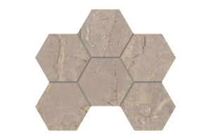 Мозаика BR02 Hexagon 25x28,5 непол.