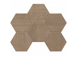 Мозаика CW03 Hexagon 25x28,5 непол.