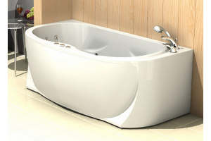 Фронтальная панель для ванны 180 см Aquatek Мелисса EKR-F0000019, белый