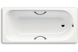 Стальная ванна KALDEWEI Saniform Plus Star 170x75 standard mod. 336 (с отверстиями под ручки) + easy-clean + anti-sleap 133630003001