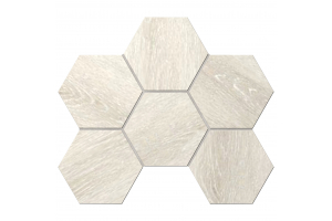 Мозаика DA01 Hexagon 25x28,5 непол.(10 мм)