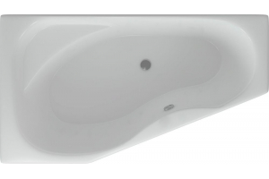 Акриловая ванна Акватек Медея MED180-0000055 левая, без гидромассажа, c фронтальным экраном (сборно-разборный каркас)