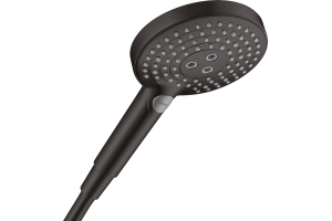 Ручной душ Hansgrohe Raindance Select S , 12 см, 3 режима 26530670, чёрный матовый