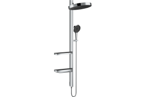 Душевая система Hansgrohe Rainfinity Showerpipe 360 1jet 26842000, хром