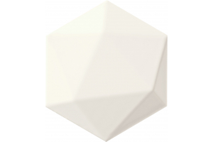 Origami white hex