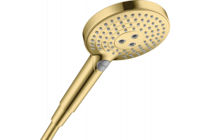 Ручной душ Hansgrohe Raindance Select S 120 3jet 26530990, полированное золото
