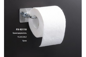 Держатель туалетной бумаги Fixsen Square, Хром (FX-93110)