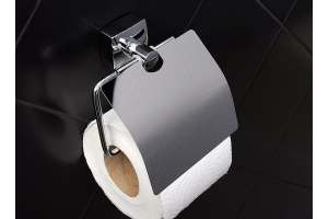 Держатель туалетной бумаги Fixsen Kvadro, Хром (FX-61310)