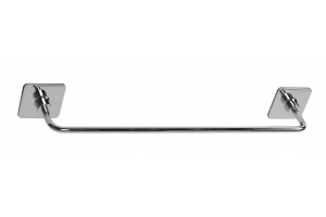 Полотенцедержатель Fixsen Square трубчатый 40 см, хром (FX-93101)