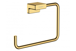 Кольцо для полотенца Hansgrohe AddStoris, полированное золото (41754990)