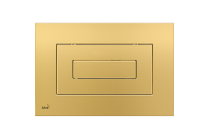 Кнопка смыва alcadrain 24.7х1.6х16.5 для инсталляции, пластик, цвет Золото (M475)