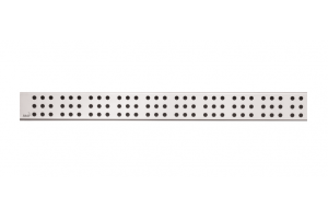 Решетка для душевого лотка Alcadrain Нержавеющая сталь глянцевая (CUBE-550M)