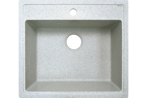 Кухонная мойка AZARIO Litos 570x505x200 искусственный мрамор, цвет Светло серый (CS00078328)