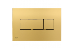 Кнопка смыва alcadrain 24.7х1.6х16.5 для инсталляции, пластик, цвет Золото (M375)