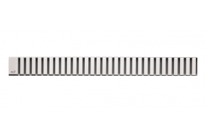 Решетка для душевого трапа Alcadrain нержавеющая сталь глянцевая (LINE-300L)