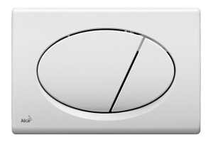 Кнопка смыва alcadrain 25х2х16 для инсталляции, пластик, цвет Белый (M70)