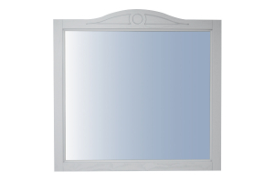 Зеркало CAROLINA 90 (820х910х20) СЕРЕБРО (CS00068637)