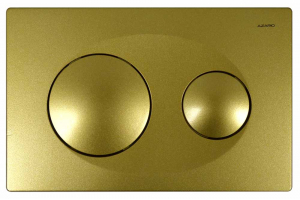 Кнопка смыва Azario 24.8х2.9х16 , пластик, цвет Золото (AZ-8200-0014)