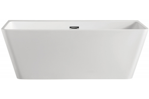Ванна акриловая Azario OXFORD 1700х830х650, пристенная, в комплекте с сифоном и металлической рамой (OXF17083)