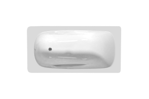 Ванна стальная BLB Universal Anatomica HG 150х75, белая, c отверстиями для ручек