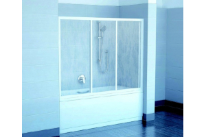 Шторка для ванны складная Ravak 160х137 цвет профиля белый (40VS010241)