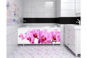 Экран для ванны Метакам "Ультра легкий" АРТ 148 Дикая Орхидея (CS00020535)