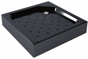 Душевой поддон Метакам Universal Black N 800х800 квадрат, акриловый, черный (CS00081548)