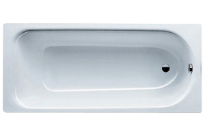 Ванна стальная Kaldewei Eurowa 160х70х39, alpine white, без ножек, с отверстиями для ручек