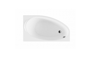 Ванна акриловая Roca CORFU 160x90 асимметричная правая белая