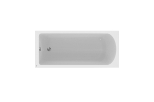 Ванна акриловая Ideal Standard HOTLINE 180х80, встраиваемая или для монтажа с панелями, отверстие слива 52мм